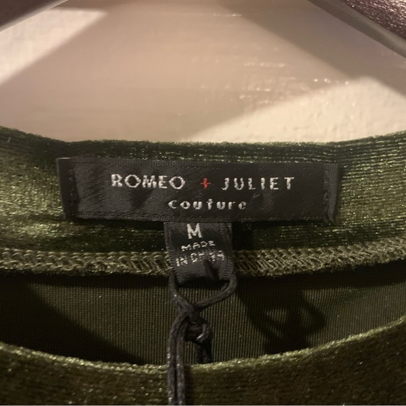 Romeo & Juliet Olive plush top - Picture 4 of 6